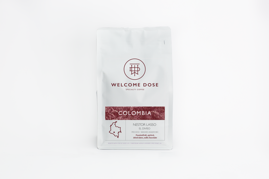 Colombia Nestor Lasso filter coffee beans by welcome dose